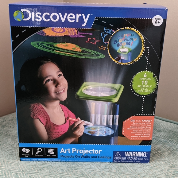 Discovery Toys Discovery Art Projector Wall And Ceiling Poshmark